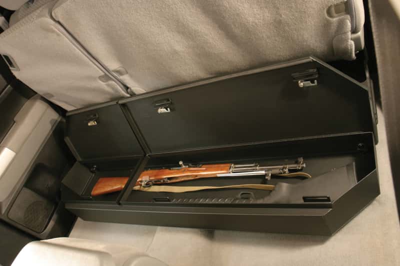Tuffy Products — Tuffy 07-21 Toyota Tundra Double Cab Underseat Lockbox W/ Keyed Lock
Lockbox - view 8
