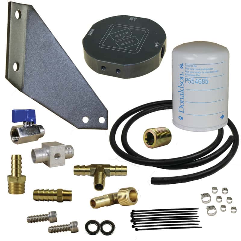 BD Diesel — BD Diesel Coolant Filter Kit - Ford 6.0L 2003-2007
COOLANT FILTER KIT
EngCoolFilterKit - view 1