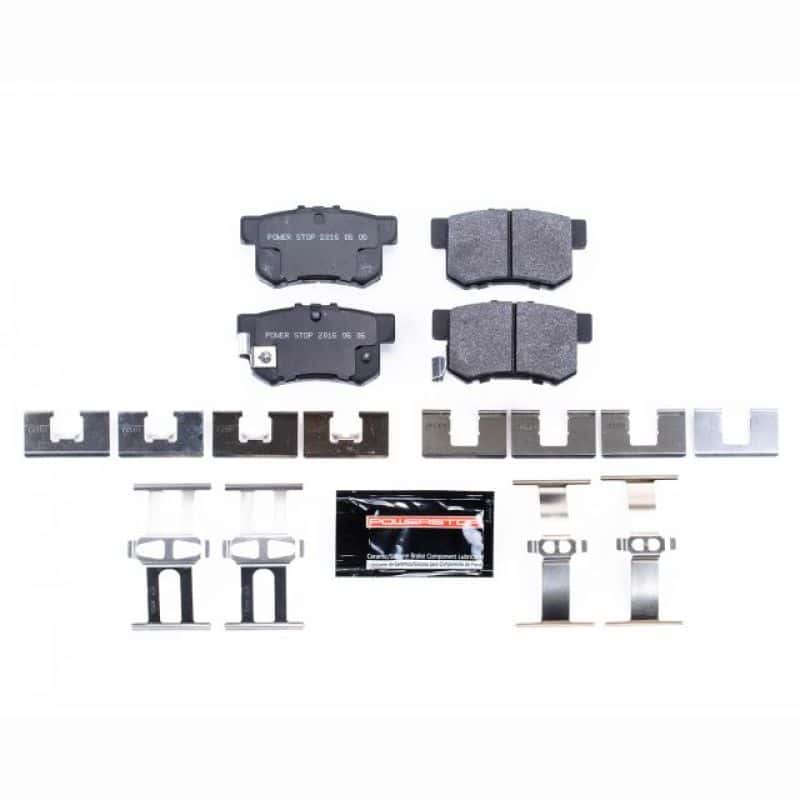 PowerStop — Power Stop 97-99 Acura CL Rear Track Day SPEC Brake Pads
Track Day Spec Pads - view 1
