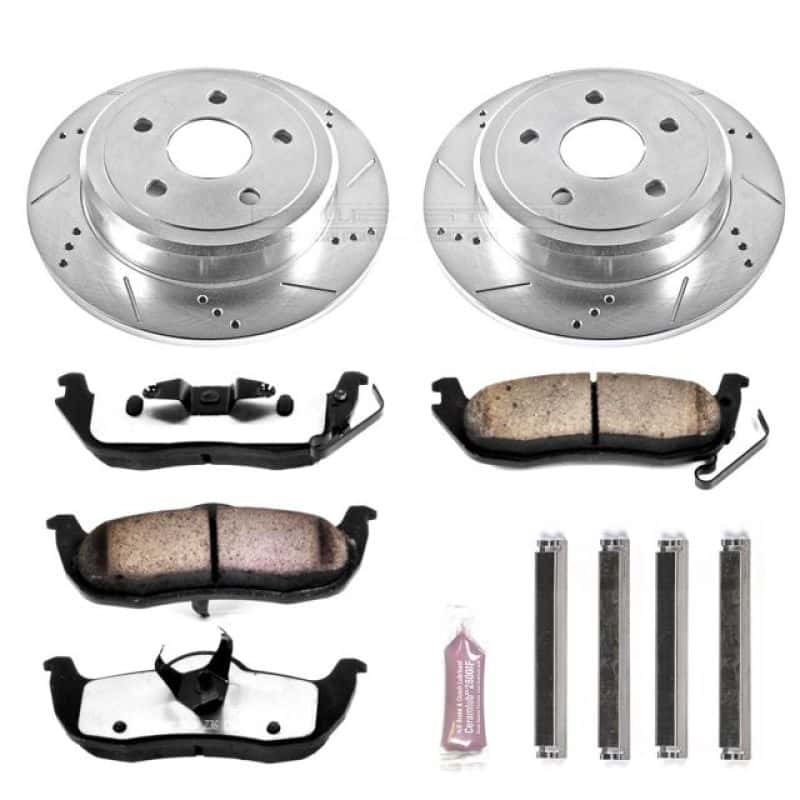 PowerStop — Power Stop 06-10 Jeep Commander Rear Z36 Truck & Tow Brake Kit - view 1