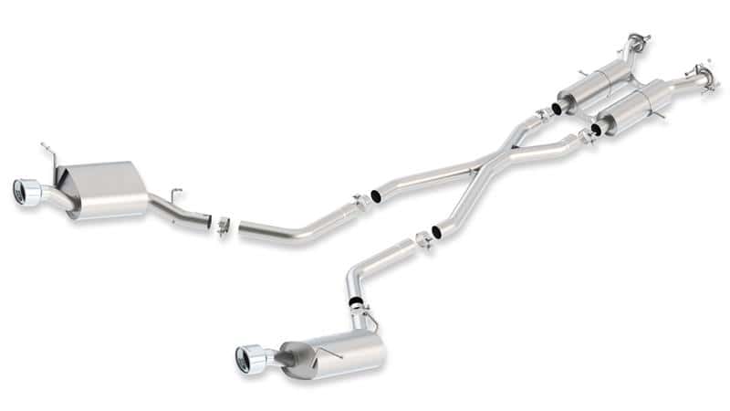Borla — Borla 11-13 Dodge Durango R/T / 11-15 Durango Crew/Citadel AWD/RWD SS Catback Exhaust
Cat-Back System
ExhstSysKt - view 2