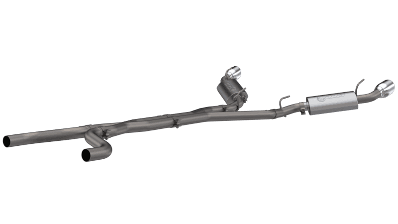 QTP — 2010-2013 Chevrolet Camaro SS 6.2L QTP AR3 Cat Back - view 2