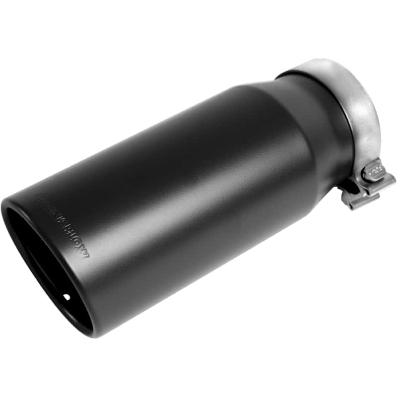Magnaflow — MagnaFlow Tip Stainless Black Coated Single Wall Round Single Outlet 6in Dia 5in Inlet 13in L
Stainless Steel
Exhaust Tip - view 2