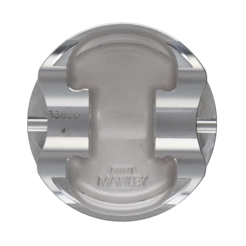 Manley Performance — Manley 04+ Subaru WRX STi (EJ257) 75mm DE-STROKED 100mm +.5mm Bore 8.5:1 Dish Piston (SINGLE Piston)
Piston - view 7