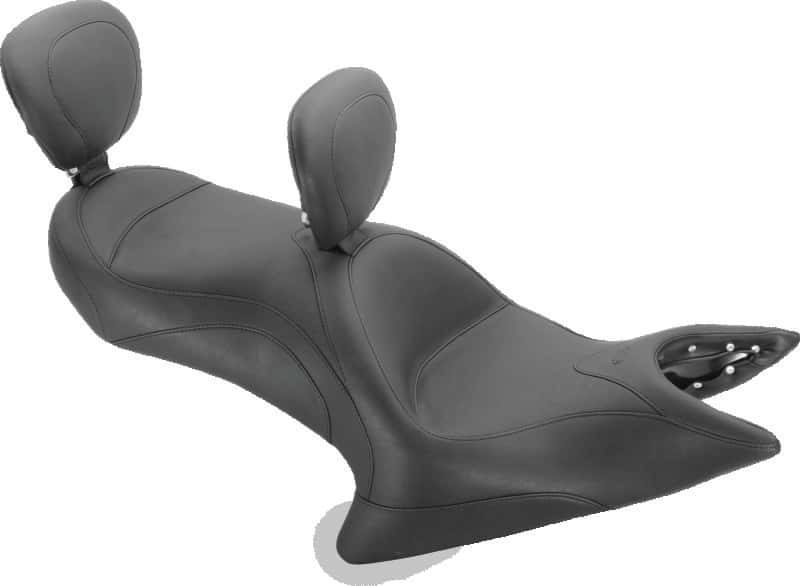 Mustang Motorcycle — Mustang 04-21 Harley Sportster Throwback 1PC Seat - Black - view 2