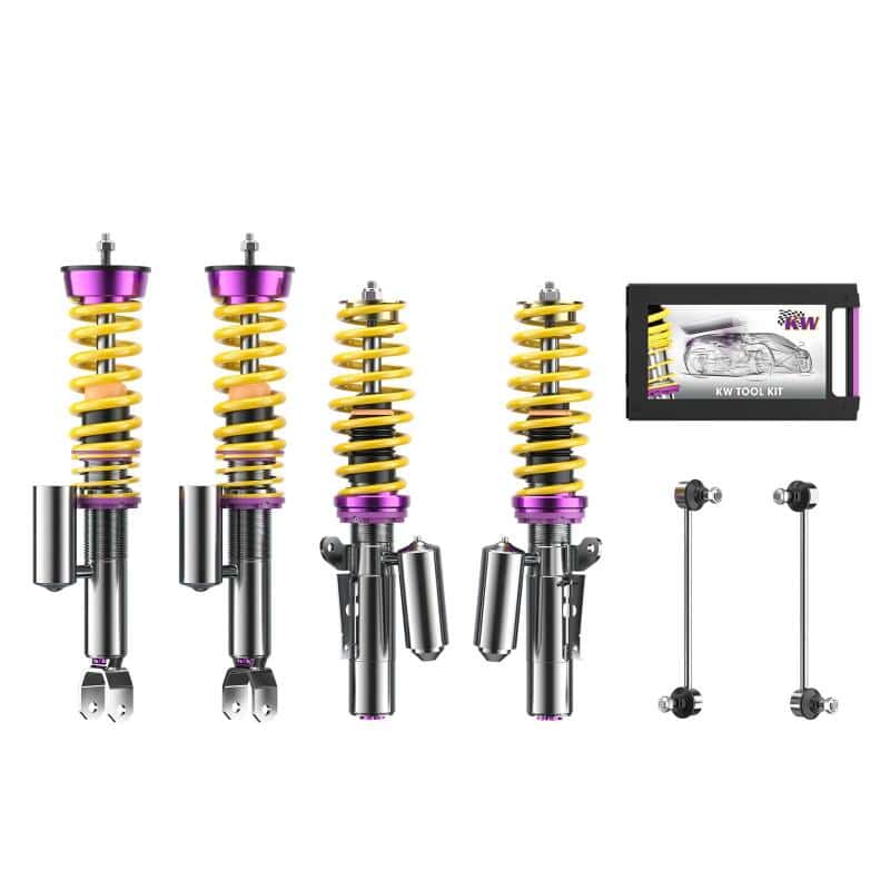 KW — KW Coilover Kit V3 Porsche 911 (997) Carrera 4/4S Convertible w/ PASM (Must Deactivate PASM)
Coilover Kit - view 2