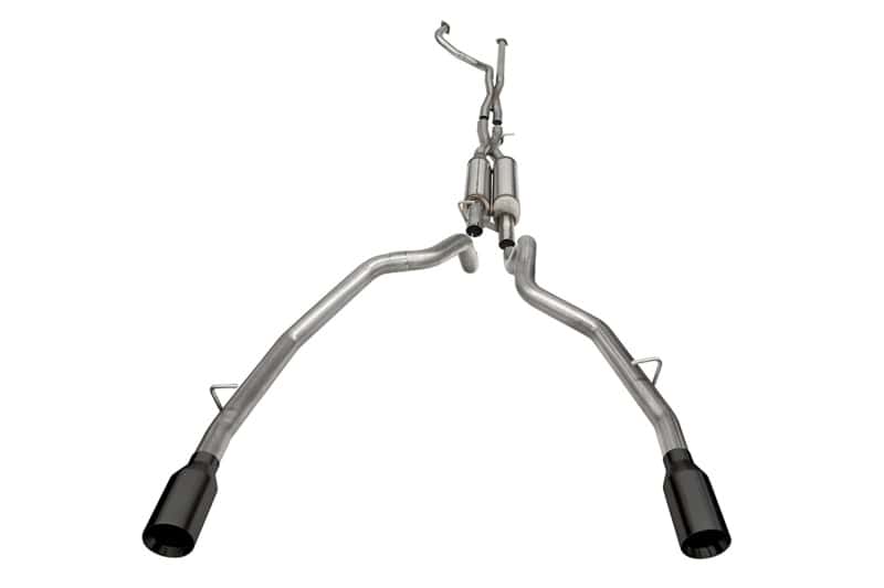 CORSA Performance — Corsa 2021-2024 Dodge Ram TRX Crew Cab Xtreme Catback Exhaust Dual Rear Black Tip
Exhaust - view 1