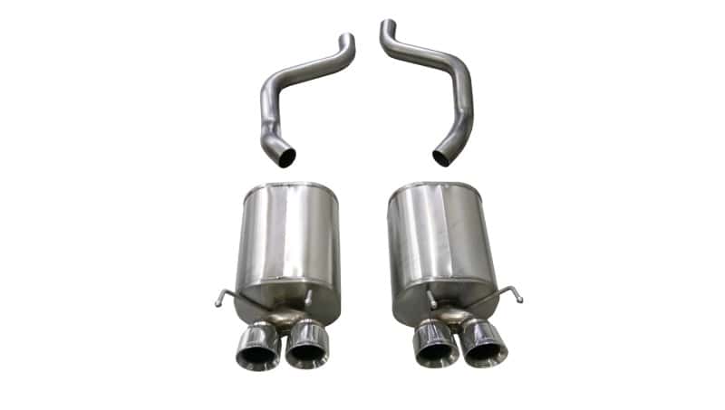 CORSA Performance — Corsa 2009-2013 Chevrolet Corvette C6 6.2L V8 Polished Xtreme Axle-Back Exhaust
Exhaust - view 3