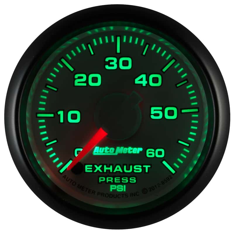AutoMeter — AutoMeter Gauge Exhaust Press. 2-1/16in. 60PSI Stepper Motor Ram Gen 3 Factory Match
2-1/16" EXHAUST PRES - view 10