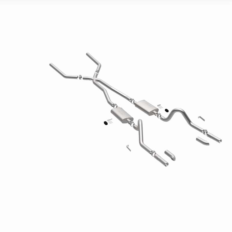 Magnaflow — MagnaFlow SYS C/B 67-70 Mustang 2.50inch w/Tru-X
Crossmember-Back
Cat-Back - view 43