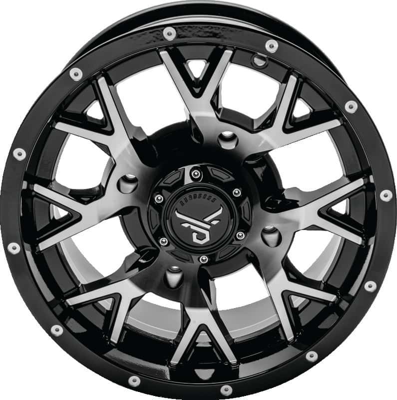 QuadBoss — QuadBoss Barbwire 14X7 - 4+3 - 4/156 - Machined - view 1