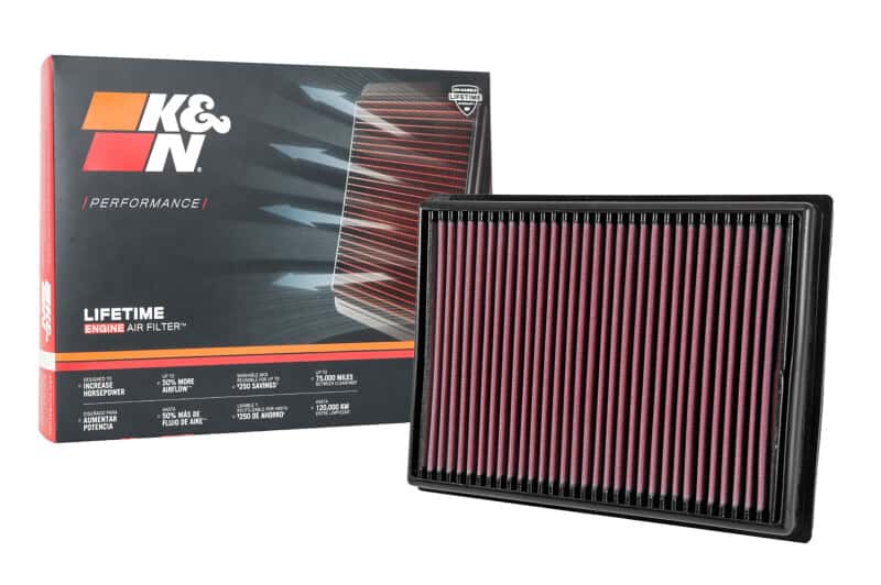 K&N Engineering — K&N 2016 TOYOTA HILUX REVO 2.8L L4 DSL Drop In Air Filter
Replacement Air Filt
Air Filter - view 8