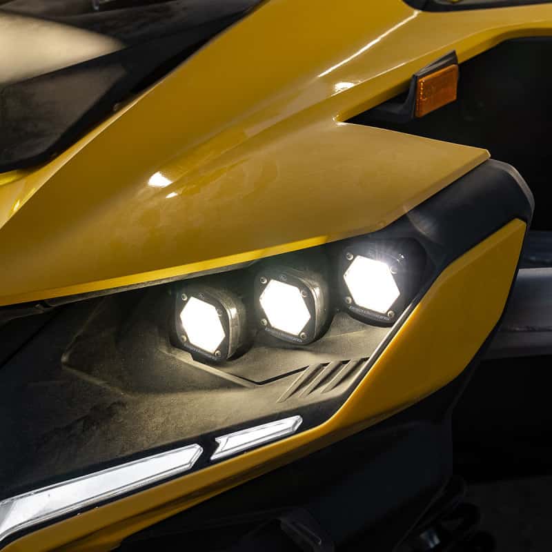 Baja Designs — Baja Designs 2024 Can-Am Maverick R Triple S1 Unlimited Headlight Kit - view 3