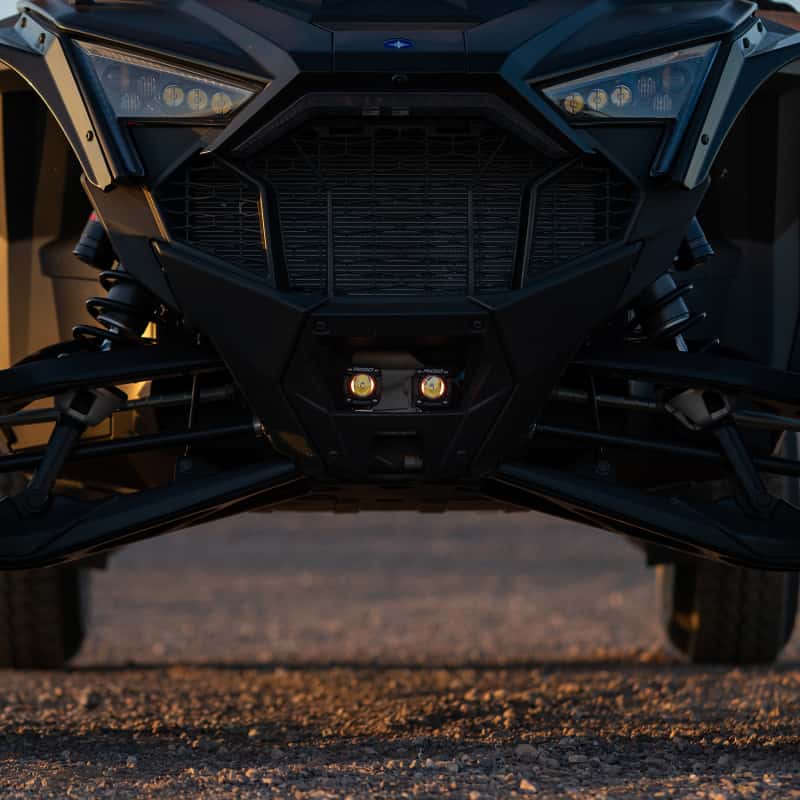 Rigid Industries — Rigid Industries 2017+ Polaris Pro R/Turbo R Revolve Grille Light Kit
RZR RVLV GRILL KIT - view 7
