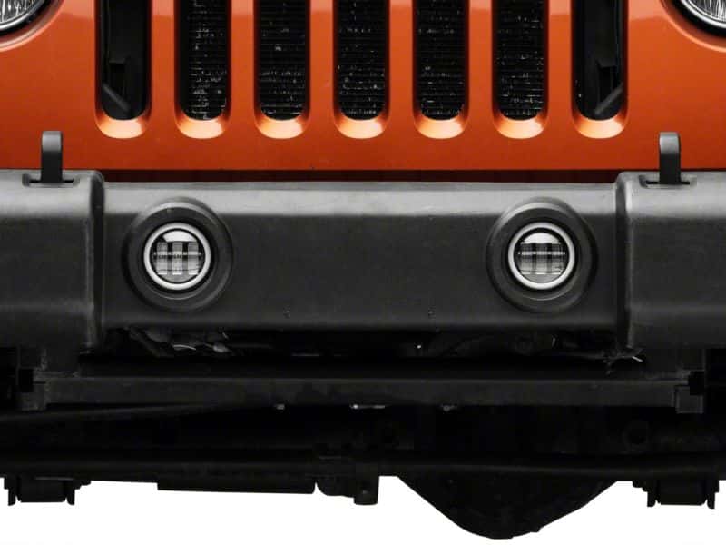Raxiom — Raxiom 07-23 Jeep Wrangler JK & JL Axial Series Halo LED Fog Lights- Amber
Lights - view 8