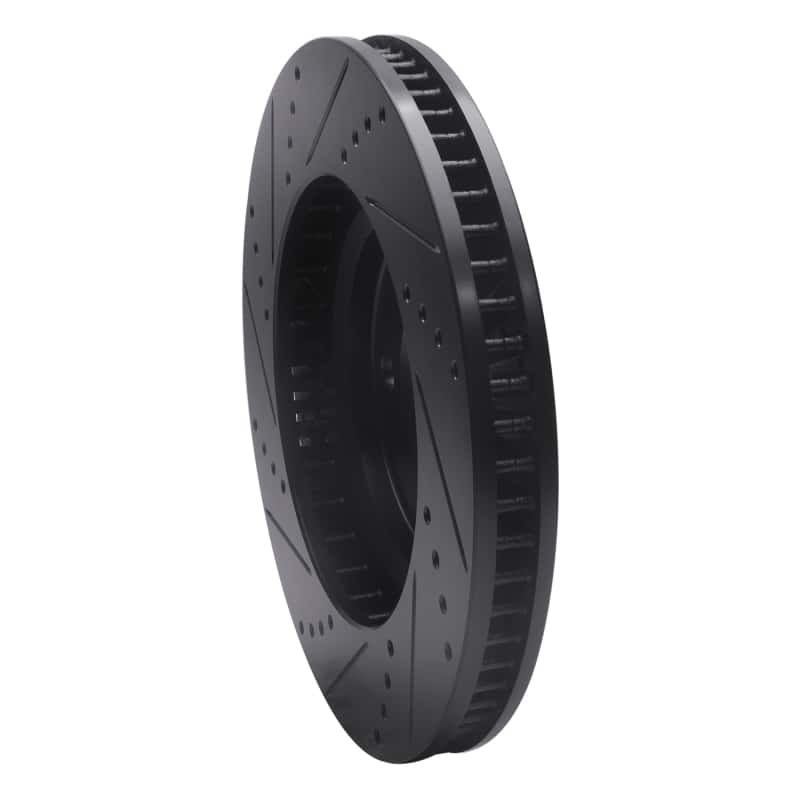 R1 Concepts — R1 97-05 Buick Riviera Front Right Drilled & Slotted Black Brake Rotor
R1 Brake Rotor Drill - view 4