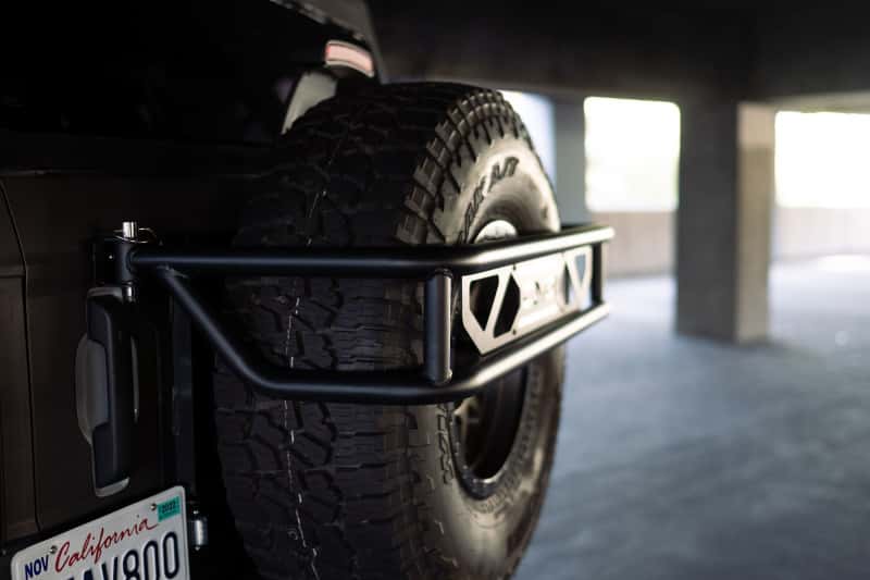 DV8 Offroad — DV8 Offroad 21-23 Ford Bronco Spare Tire Guard & Accessory Mount - view 8