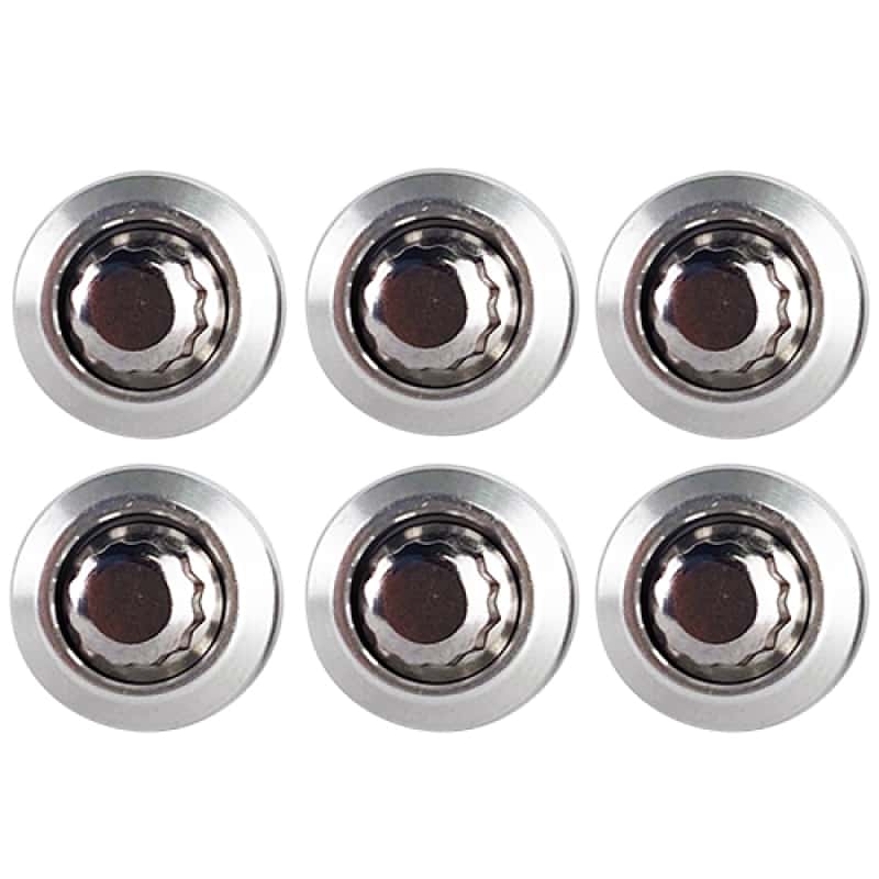 BLOX Racing — BLOX Racing New Fender Washers Kit M6 12pt - 6pc Large Diameter Silver - view 1