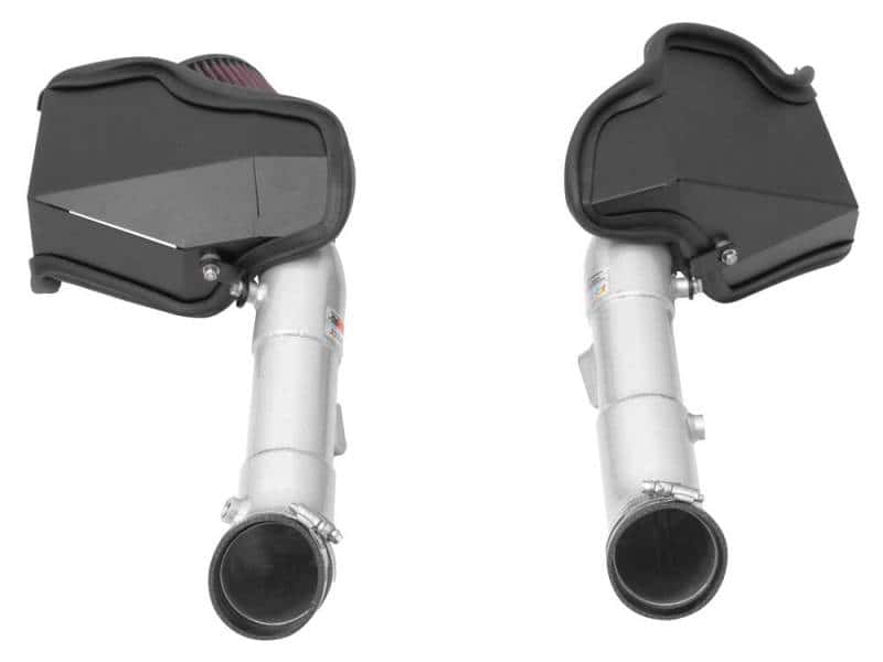 K&N Engineering — K&N 14-15 Infiniti Q50 3.7L V6 Dual Silver Typhoon Short Ram Intakes
Performance Air Inta
Air Intake System - view 4