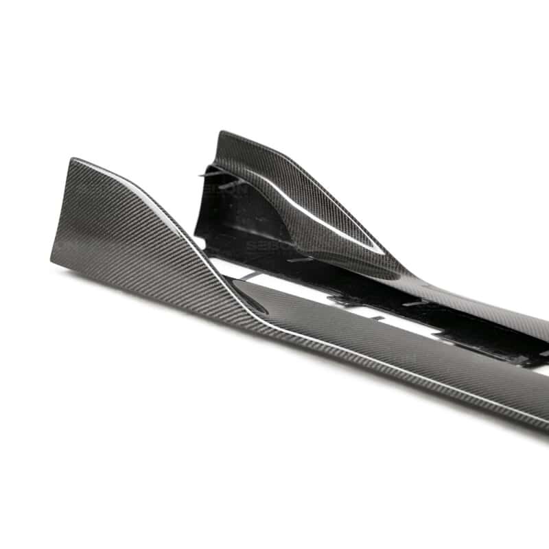 Seibon — Seibon 2020 Toyota GR Supra MB-Style Carbon Fiber Side Skirt - view 5