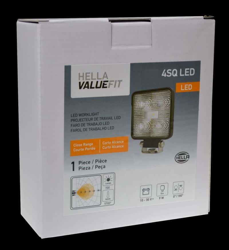 Hella — Hella ValueFit Work Light 4SQ LED MV CR LT - view 7