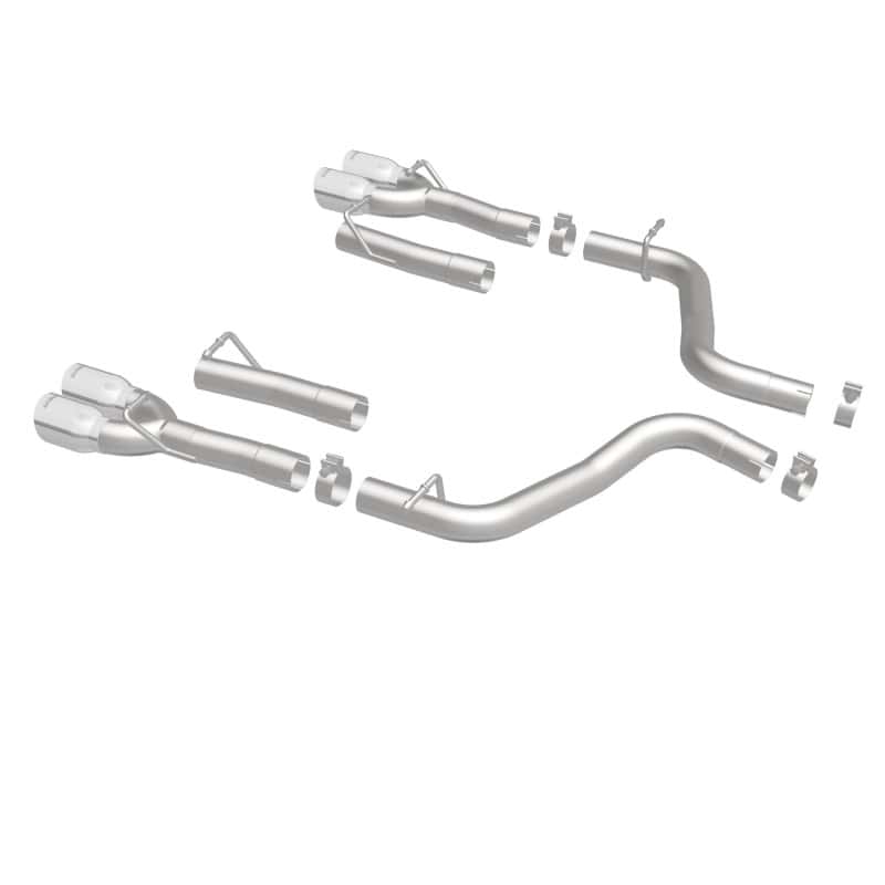 Magnaflow — MagnaFlow Axle-Back, SS, 2.5in, Quad Split Rear 3.5in Tip 2015 Dodge Challenger 3.6L V6
Axle-Back - view 10
