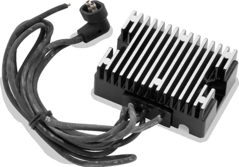 TwinPower — Twin Power 89-99 Big Twin Except Twin Cam Voltage Regulator Black Replaces H-D 74519-88 32 Amp - view 1