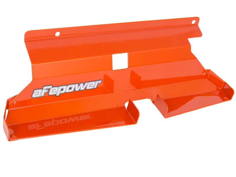 aFe — aFe MagnumFORCE Intakes Scoops AIS BMW 3-Series/ M3 (E46) 01-06 L6 - Orange
Dynamic Air Scoop - view 1