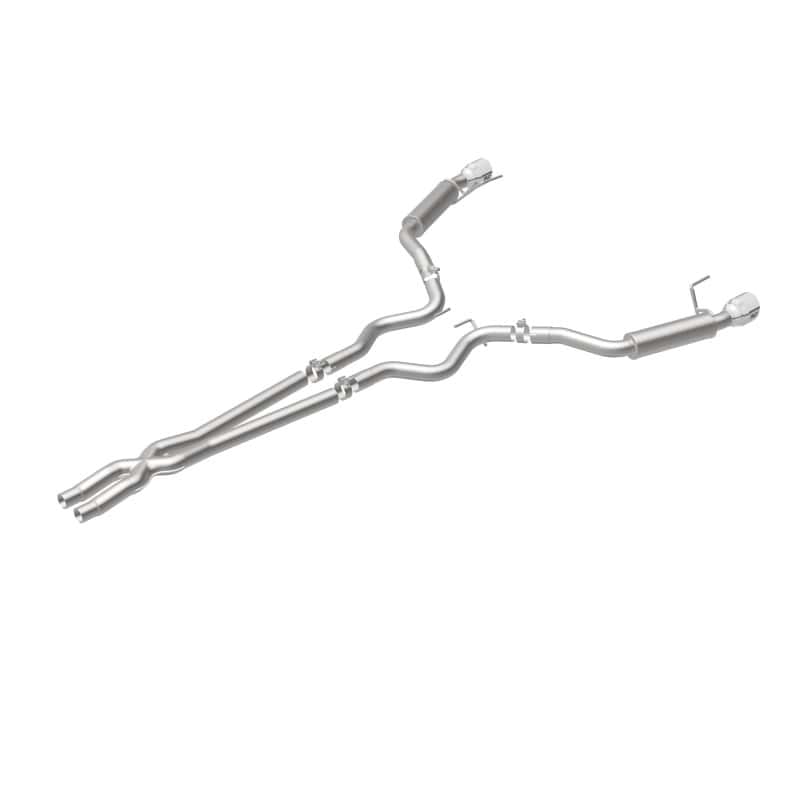 Magnaflow — MagnaFlow Cat Back, SS, 2.5in, Competition, Dual Split Polished 4.5in Tips 2015 Ford Mustang V6 3.7L
Cat-Back - view 15