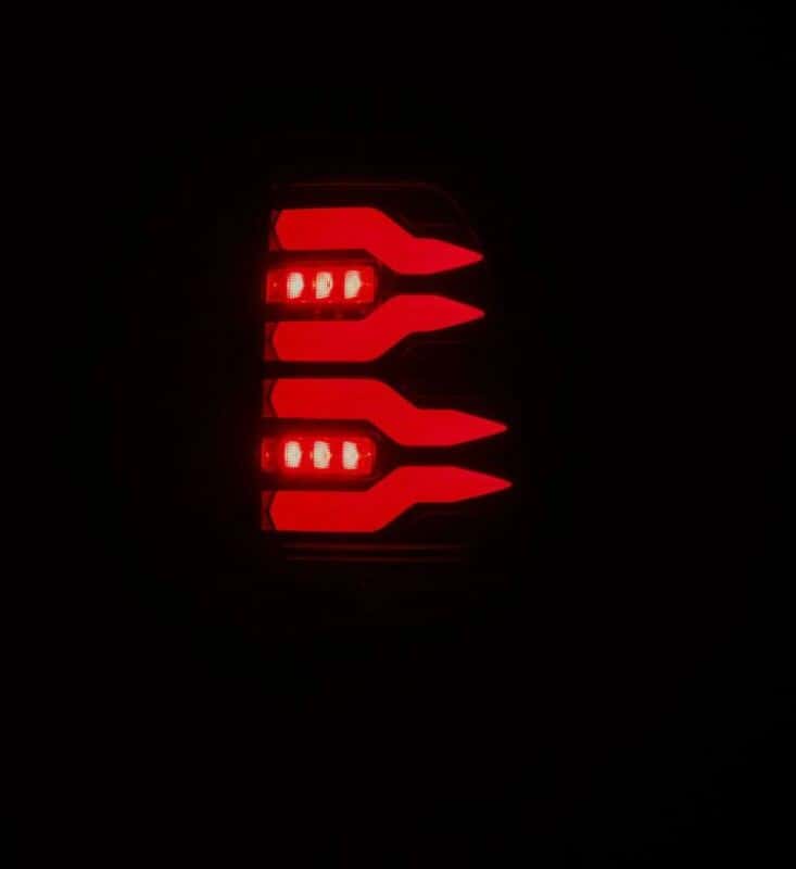 AlphaRex — AlphaRex 97-03 Ford F150 / 99-16 Ford F250/F350/F450/F550 LUXX-Series LED Tail Lights - Black/Red
Taillight Assembly - view 4