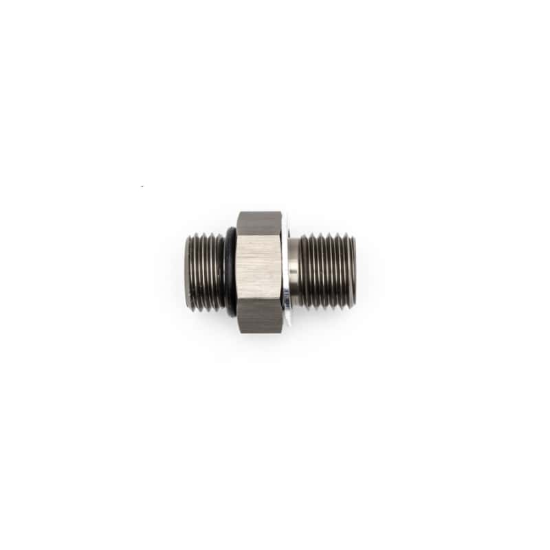 DeatschWerks — DeatschWerks 6AN ORB Male To 14 X 1.5 Metric Male (Incl O-Ring and Crush Washer) - view 3