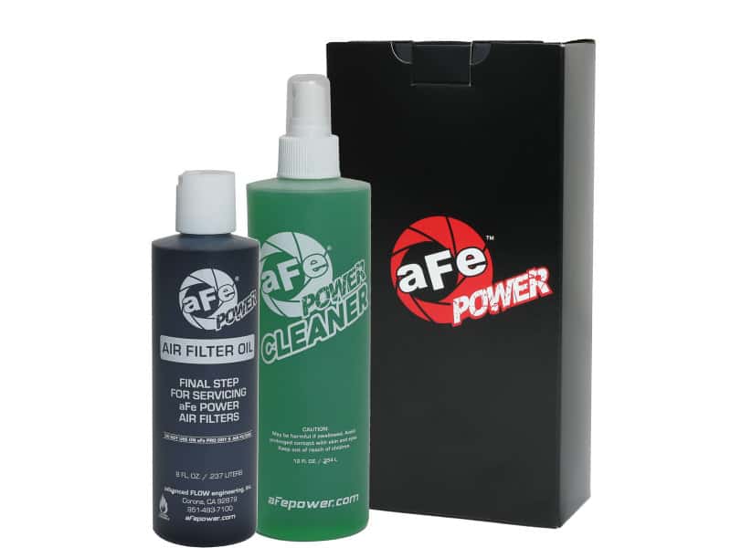 aFe — aFe Air Filter Restore Kit (8oz Squeeze Oil & 12oz Spray Cleaner) - Black
Filter Restore Kit - view 1
