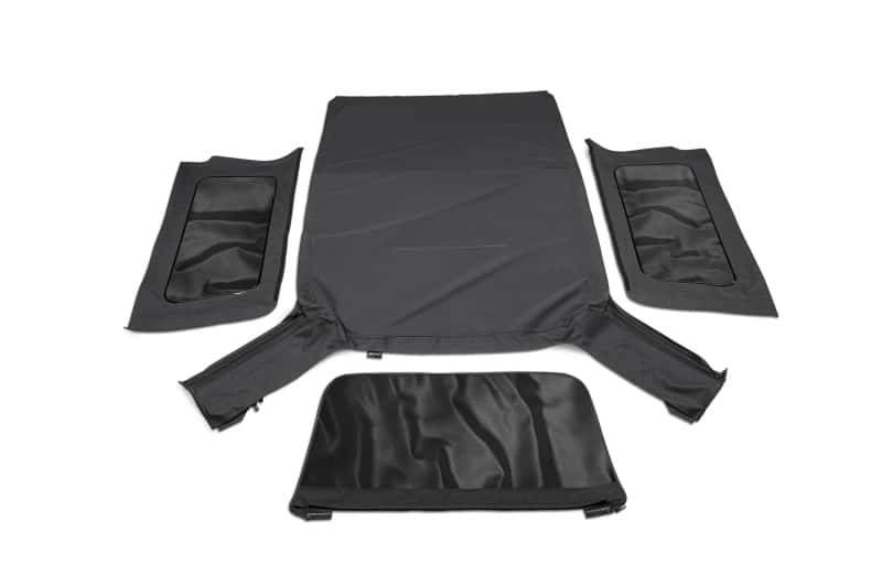 Rampage — Rampage 04-06 Jeep Wrangler(TJ) Unlimited OEM Replacement Soft Upper Doors - Black Denim
Fctry Rplcmnt Sft Tp
Top-Soft - view 1