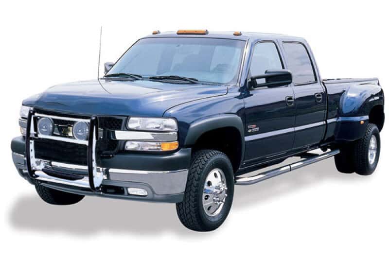 Go Rhino — Go Rhino 07-13 Chevrolet Silverado 1500 3000 Series StepGuard - Black (Center Grille Guard Only)
3000 Grille Guard - view 1
