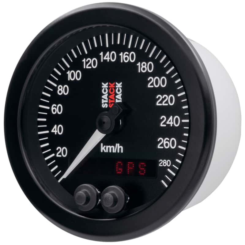 AutoMeter — Autometer Stack Instruments 88mm 0-290 KM/H GPS Speedometer - Black
SPD GPS BLK 290KM/H - view 3
