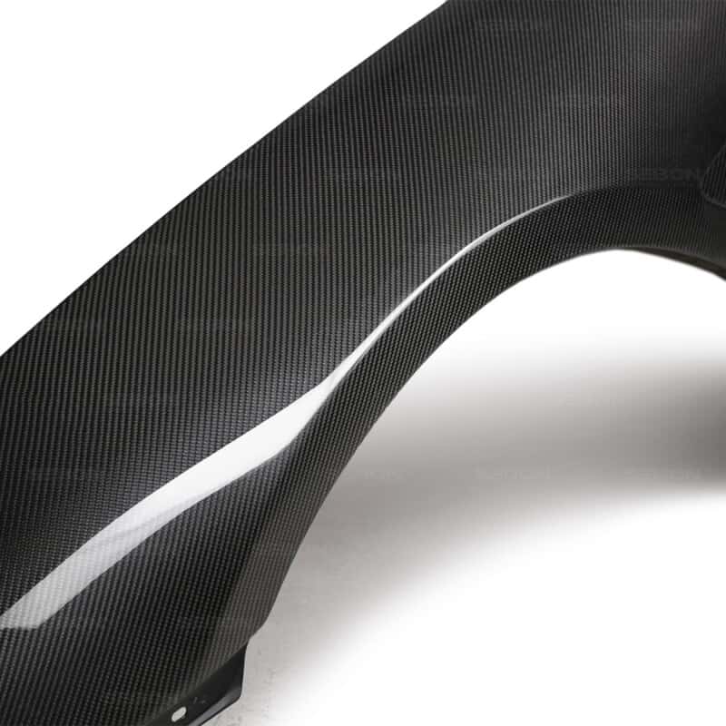 Seibon — Seibon 93-98 Toyota Supra TV-Style Carbon Fiber Fenders (Pair) - view 10