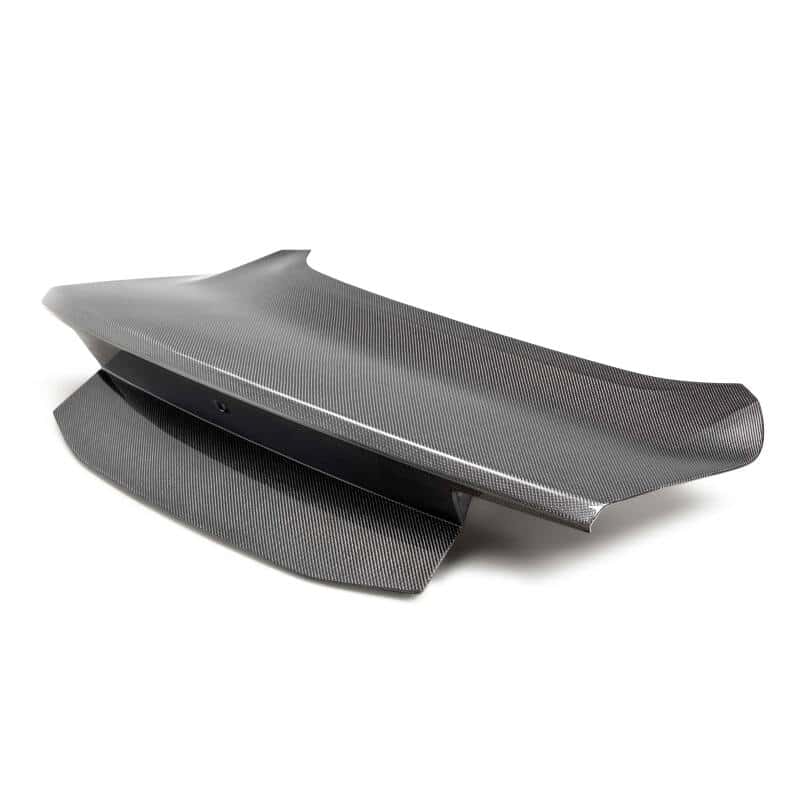 Anderson Composites — Anderson Composites 2024 Ford Mustang Type-AO Double Sided Carbon Fiber 1-Piece Decklid - view 1