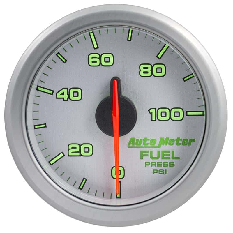 AutoMeter — Autometer Airdrive 2-1/6in Fuel Pressure Gauge 0-100 PSI - Silver
GA 2" FUELP ARDRV SL - view 4