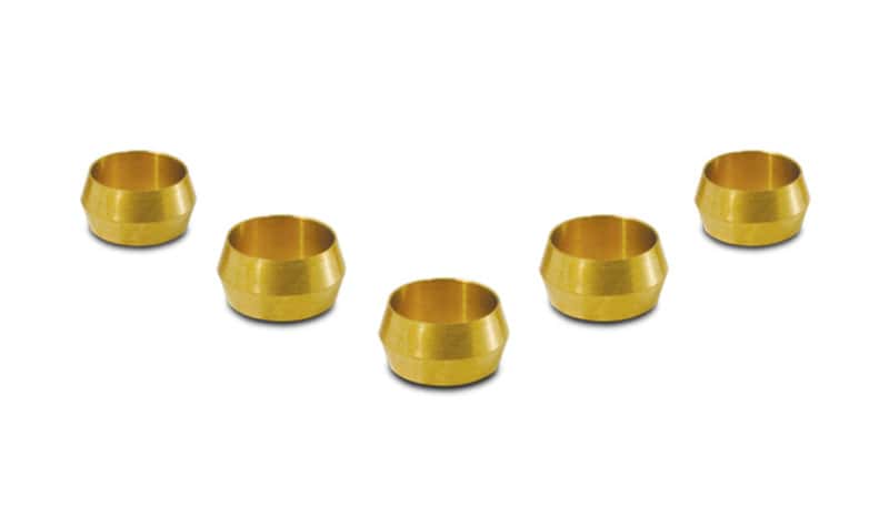 Vibrant — Vibrant 5/8in Brass Olive Hardline Tubing Inserts (2 Pack)
5/8"BrassOliveInsert
Hose End - view 3