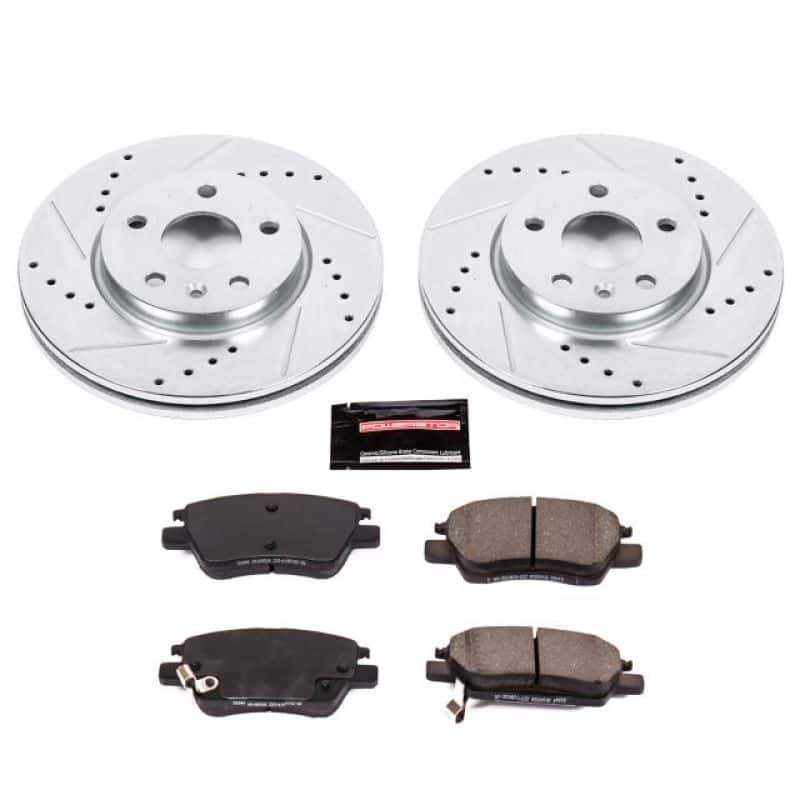 PowerStop — Power Stop 17-19 Chevrolet Bolt EV Front Z23 Evolution Sport Brake Kit - view 1