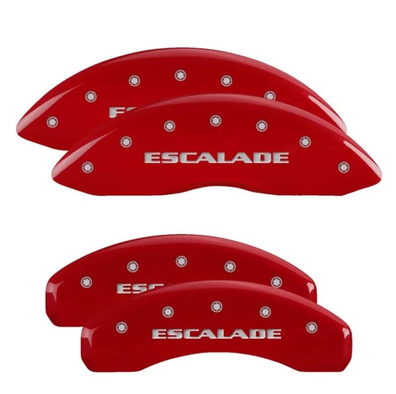 MGP — MGP 4 Caliper Covers Engraved Front & Rear 2021 Escalade Red finish silver ch
Caliper Covers - view 2