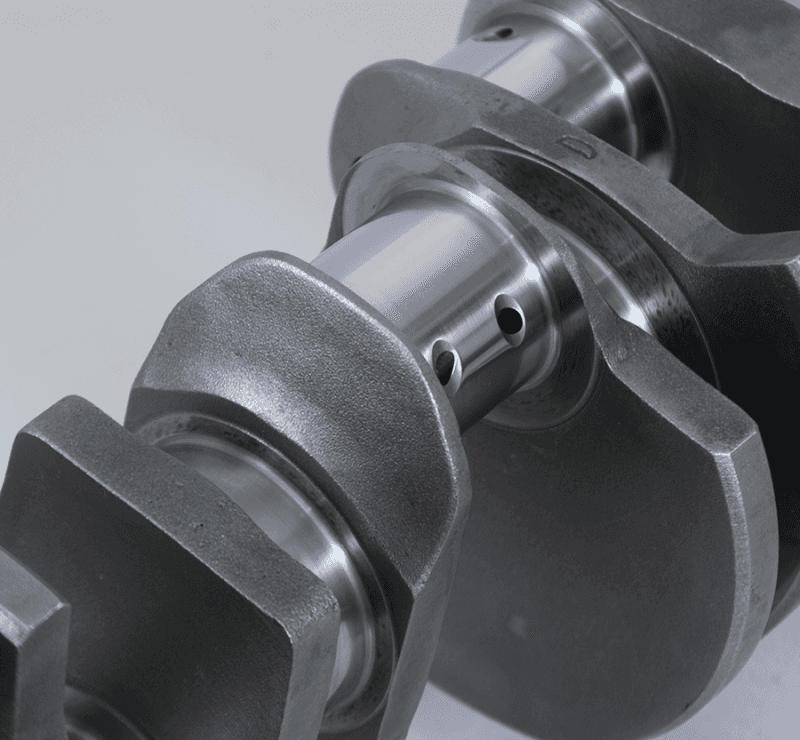 Eagle — Eagle Pontiac 400 Small Block Standard Cast Steel Crankshaft - Internal Balance
Cast Crank - view 3