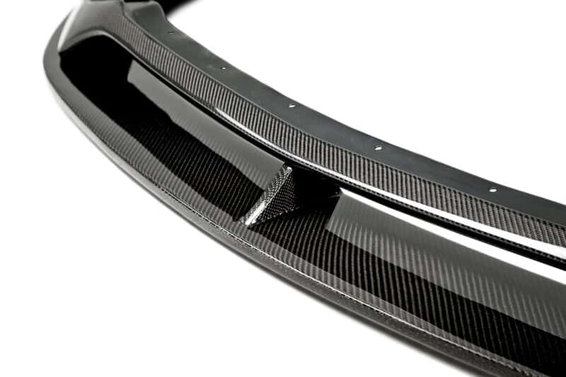 Anderson Composites — Anderson Composites 2018 Ford Mustang Type-AR Carbon Fiber Front Chin Splitter - view 4