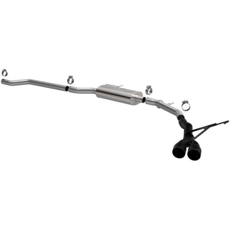 Magnaflow — MagnaFlow 2022 Ford Maverick Street Series SS Cat-Back Exhaust 2.5in Tubing- Black Tip - view 1