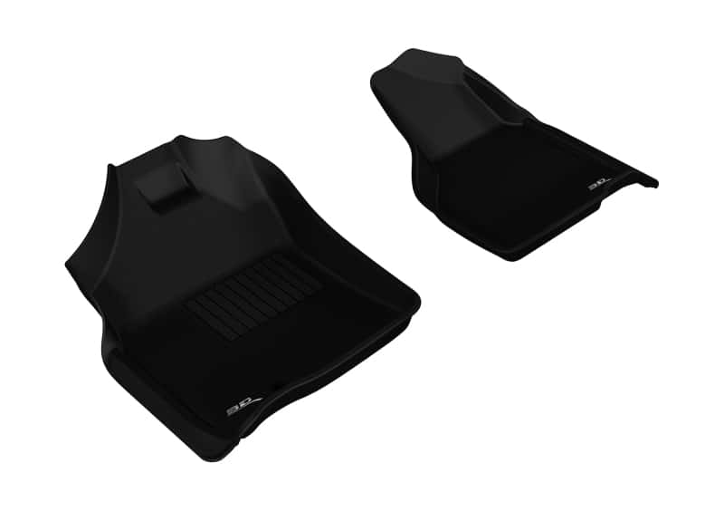 3D MAXpider — 3D MAXpider 2009-2012 Dodge Ram 1500 Regular Cab Kagu 1st Row Floormat - Black
Floor Mat Set - view 1