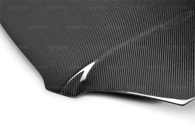 Seibon — Seibon 04-05 Subaru WRX/STi RS Carbon Fiber Hood - view 10
