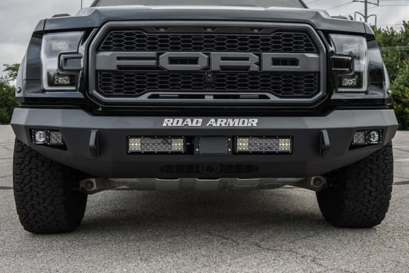 Road Armor — Road Armor 17-20 Ford Raptor Stealth Front Non-Winch Bumper - Tex Blk - view 5
