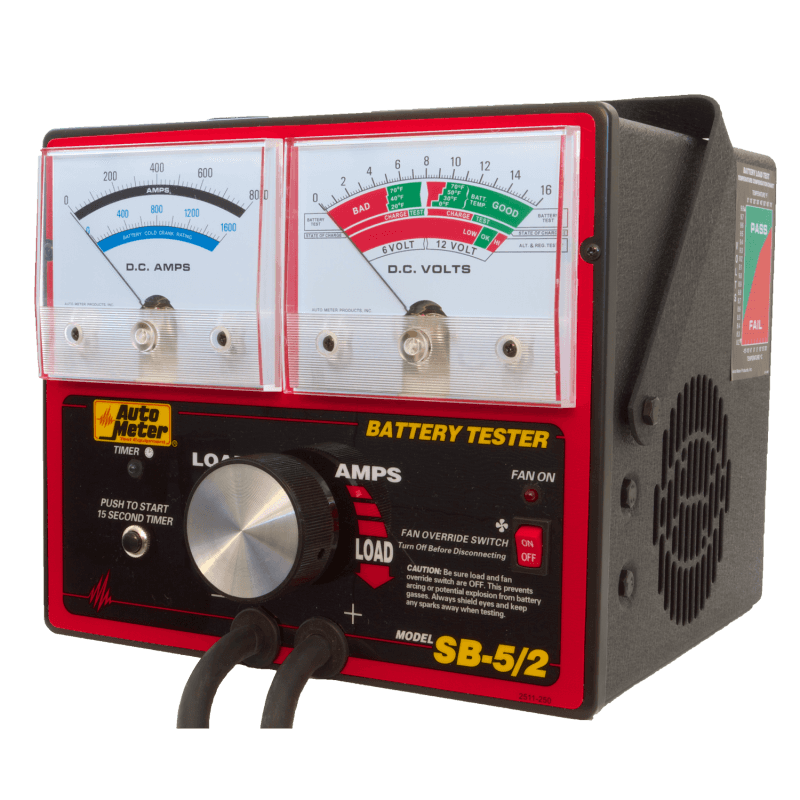 AutoMeter — Autometer Battery Tester 800 AMP w/ Unloader
BT TSTR 800A W/UNLDR - view 5