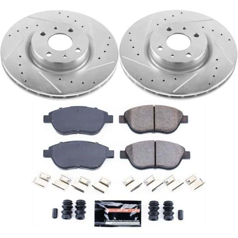 PowerStop — Power Stop 12-18 Fiat 500 Front Z23 Evolution Sport Brake Kit - view 1
