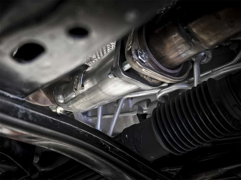 aFe — aFe Twisted Steel 2in Stainless Steel Loop Delete Down-Pipe 2018+ Jeep Wrangler (JL) V6 3.6L
Loop-Delete Downpipe - view 6